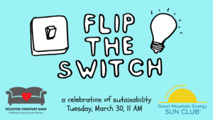 Join us to celebrate going solar on March 30th at 11 AM!