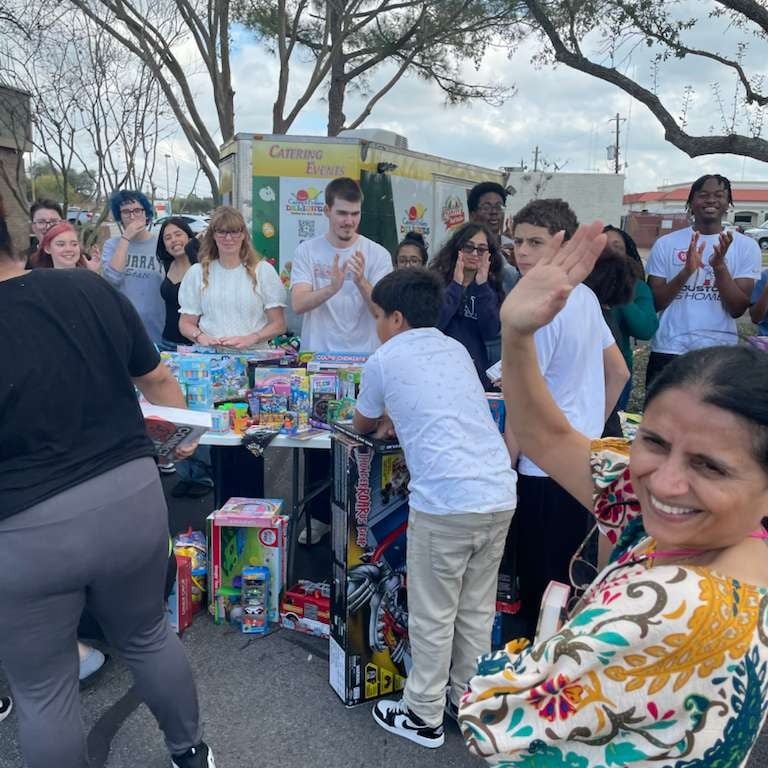 Furniture support for families in Houston