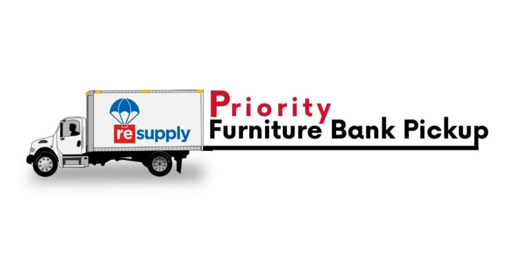 resupply priority pickup by the furniture bank