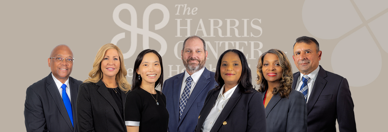 Leadership team from The Harris Center for Mental Health and IDD